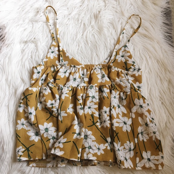 Yellow top from Romwe - Picture 2 of 2